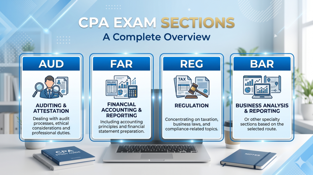 CPA Exam Sections CPA Exam Sections
